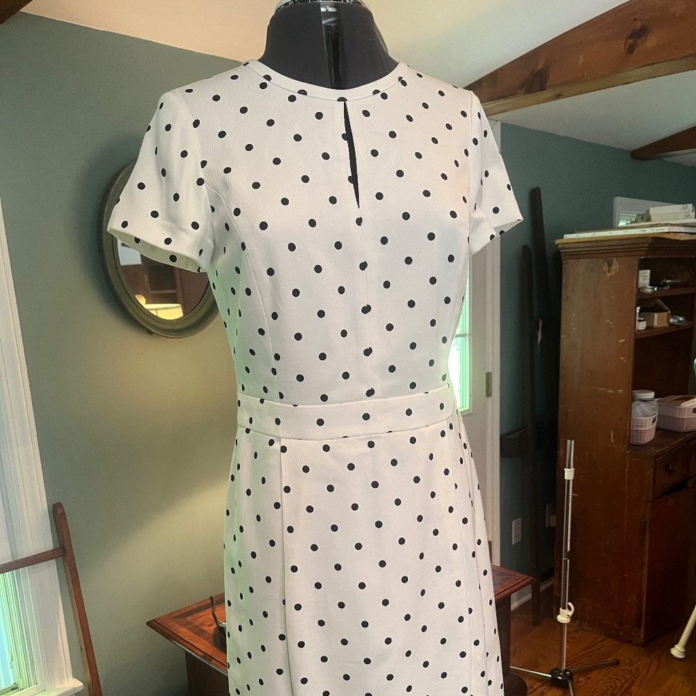 Lovely Brooks Brothers Dress sz 6 worn once perfect condition Red Fleece Collect